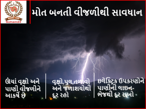 Lightning becomes a celestial calamity: In Gujarat, 5 deaths in different incidents of lightning in a week, Take special care of these 14 things when lightning strikes