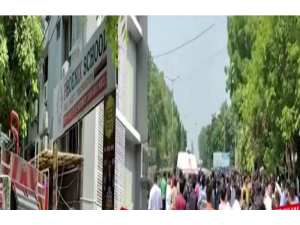 Tragedy like Surat stopped, fire at Phoenix School in Vadodara, rescue of 500 students