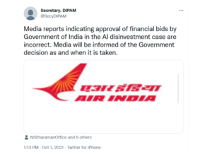  શું Air India ની TATA Group માં ઘર વાપસી થશે? 68 વર્ષ બાદ એરલાઇન્સ ફરી TATA ના ફાળે જાય તેવા અણસાર