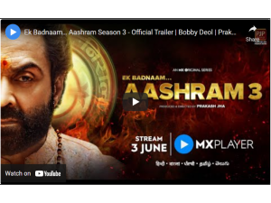 Aashram 3 Trailer Released: Trailer release of Bobby Deol's 'Ashram 3' web series, Baba Nirala's hypocrisy seen once again in the name of faith