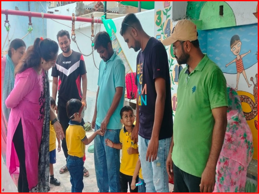 Parents Day was celebrated at Little Orchid Pre-School