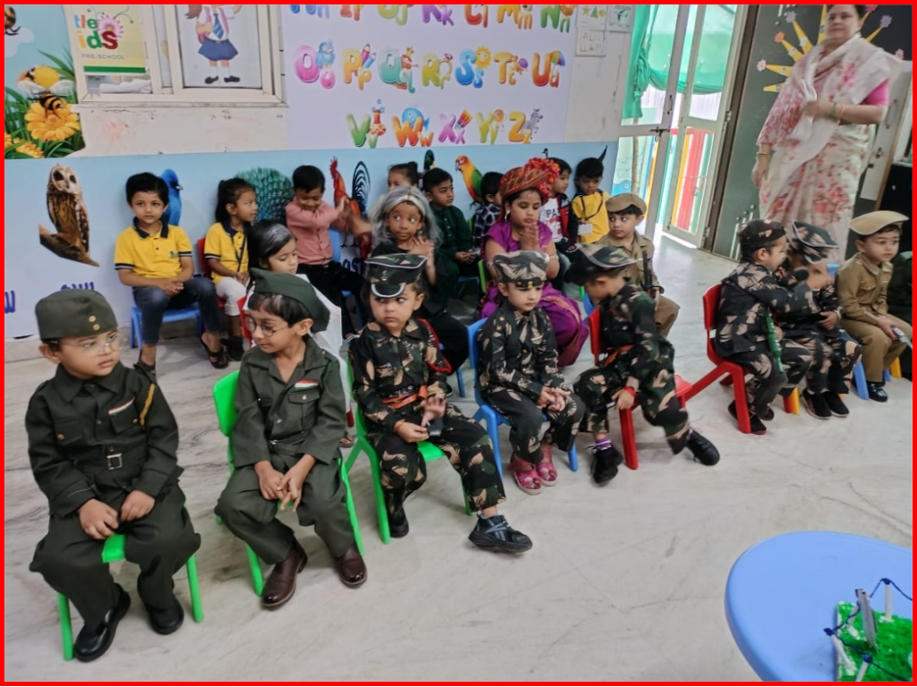 At Little Orchid Pre-School, students donned characters in a dress-up event
