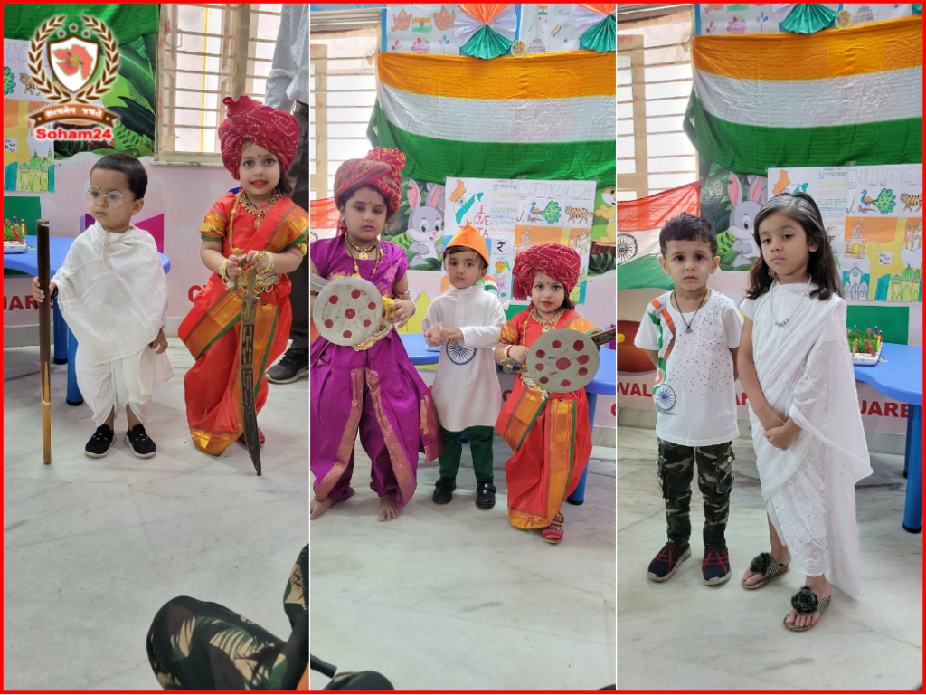 At Little Orchid Pre-School, students donned characters in a dress-up event