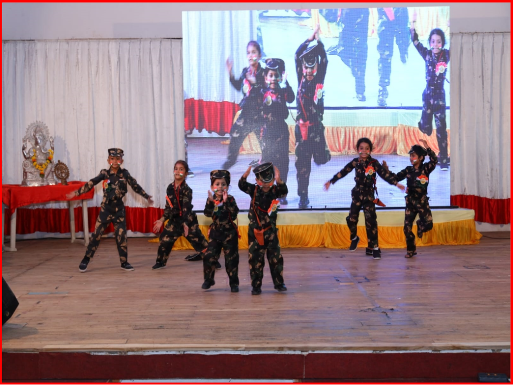 Little Orchid Pre-school bhulkas participated in a dance competition