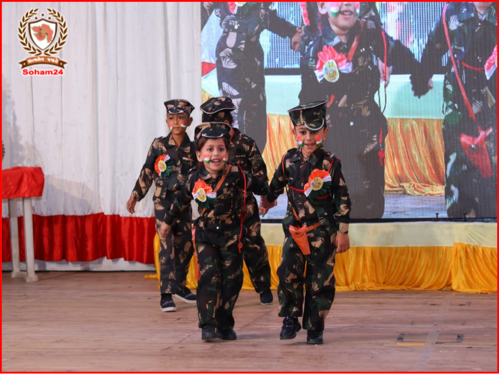 Little Orchid Pre-school bhulkas participated in a dance competition